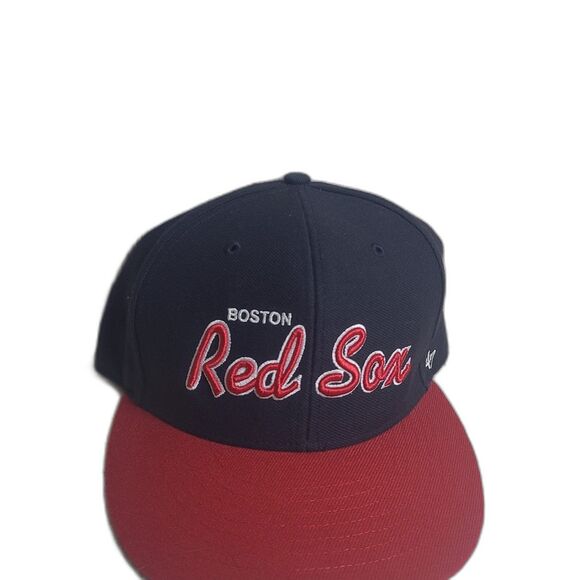 Vtg Boston Red Sox fitted cap 7 1/8 Fenway Park - Picture 1 of 6